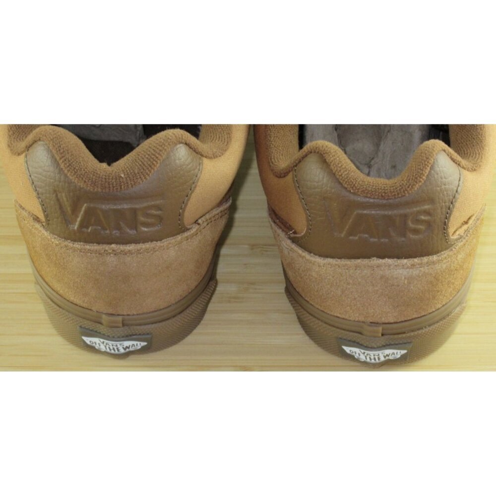 Vans Men's Chukka Push Chipmunk Brown Canvas Suede Skate shoes Sizes NIB - Picture 5 of 7